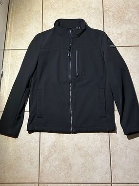 Calvin Klein Black Lightweight Zip-Up Jacket